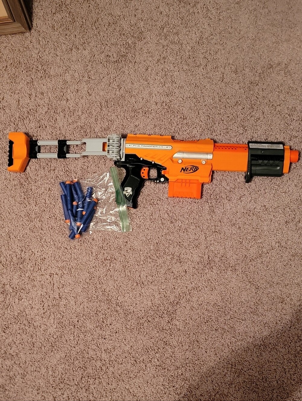 Nerf N-Srike Elite Alpha Trooper CS-6 12/12 darts